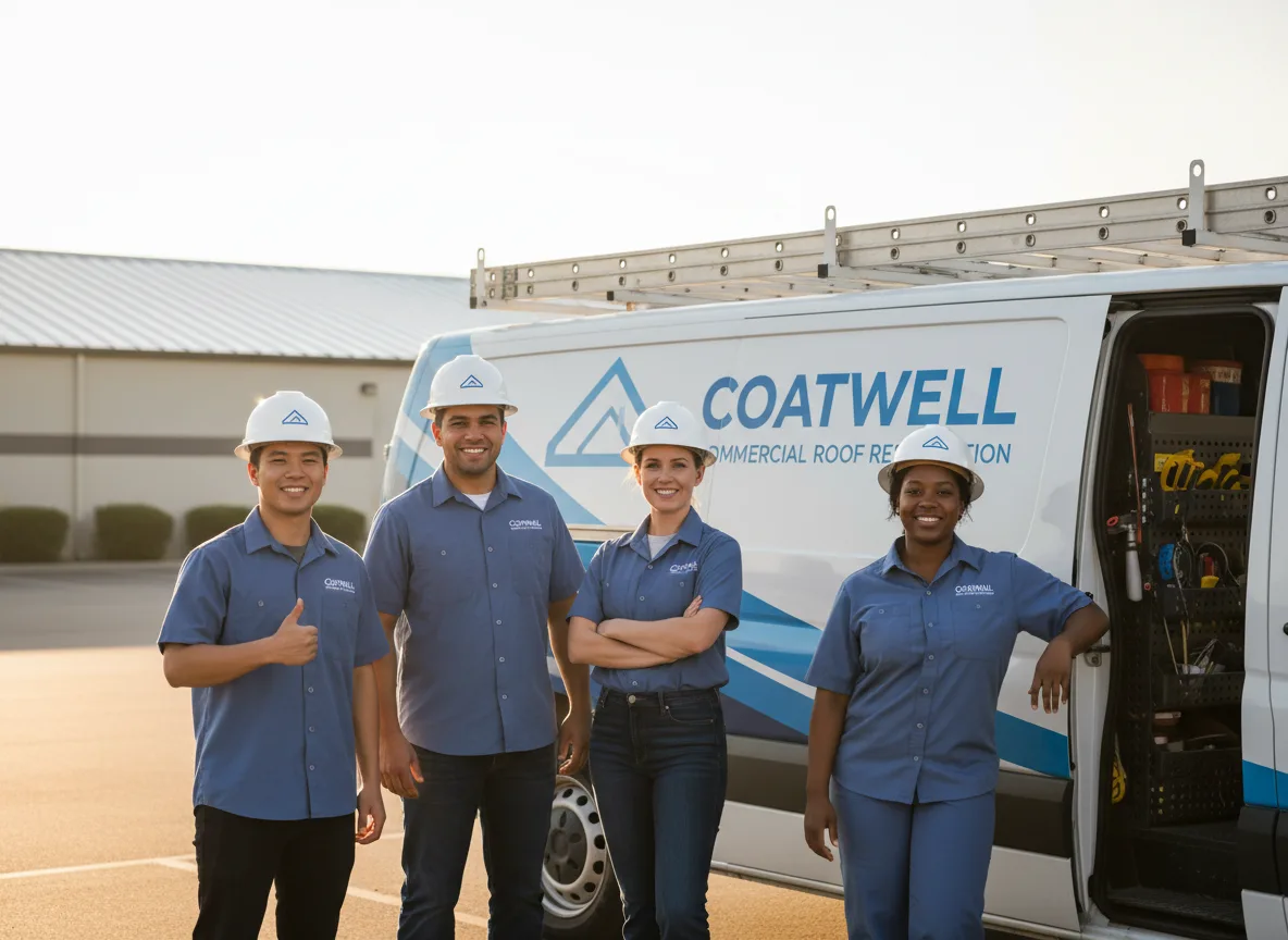 Commercial roof coating company in Sharon, VT